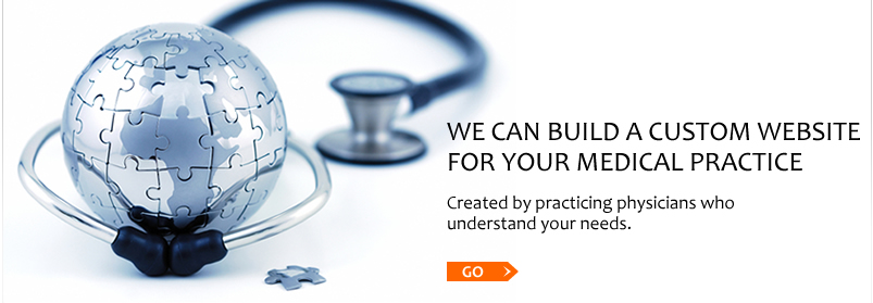 We can build a custom website for your medical practice